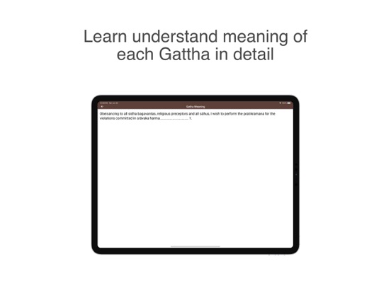 Jain Pathshala iPad screenshot 5 - Education app