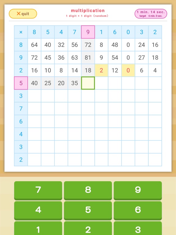 Hyakumon:×÷ iPad screenshot