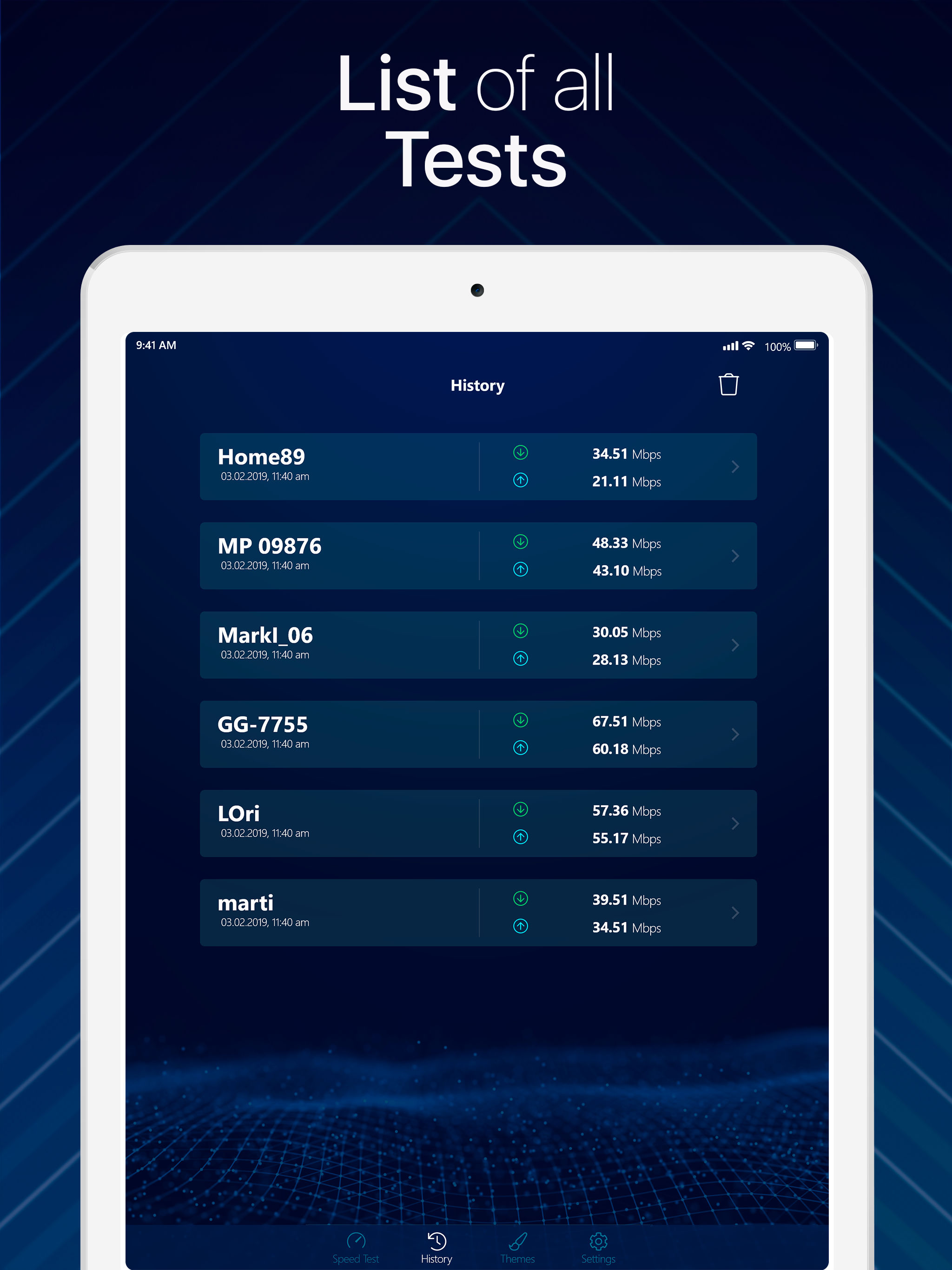 WIFI & Internet Speed Test
