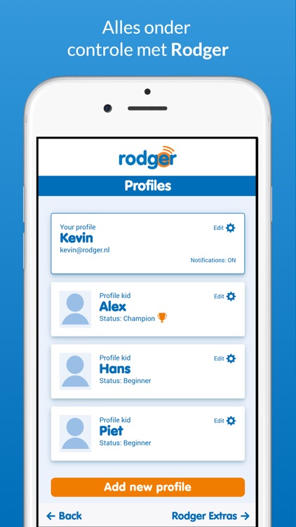 Rodger app