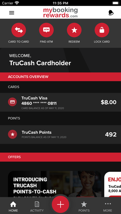 My Bookings TruCash Wallet screenshot 2