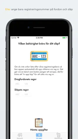 Game screenshot Släpvagnskollen apk