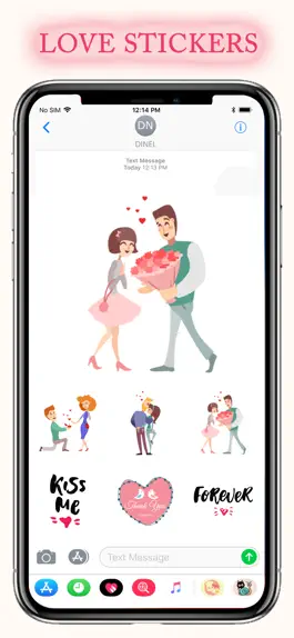 Game screenshot Valentine's Stickers ! apk