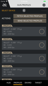 Wilcox Ballistics screenshot