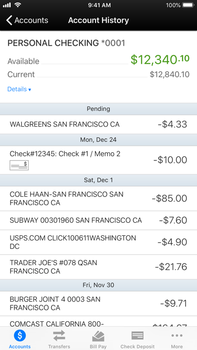 First American Bank NM Mobile Screenshot
