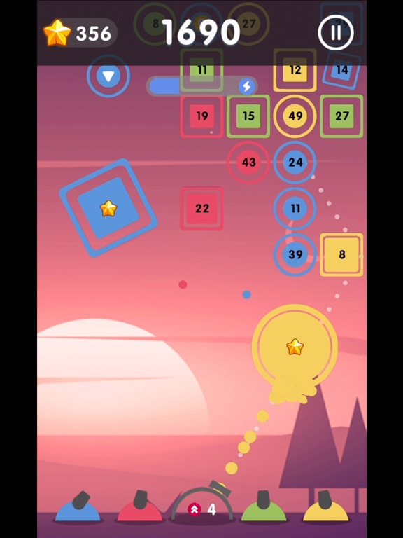 Bubbles Cannon iPad screenshot 7 - Games app