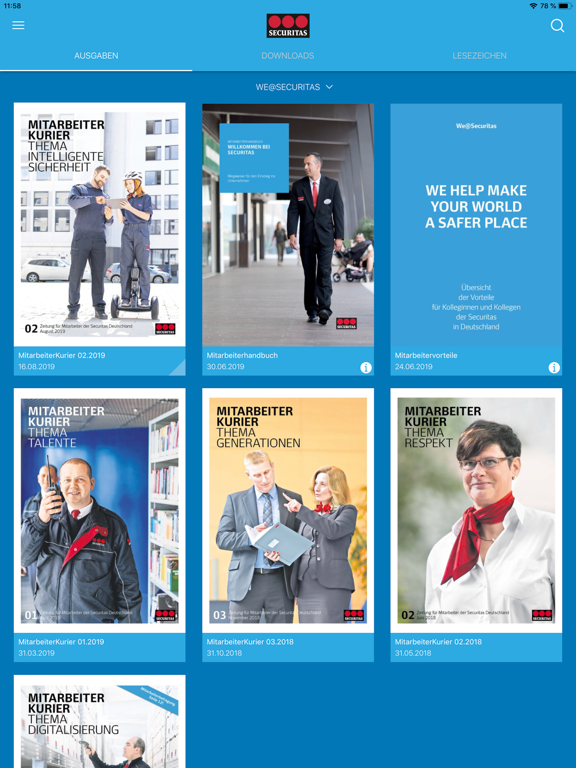 Screenshot #5 pour We@Securitas