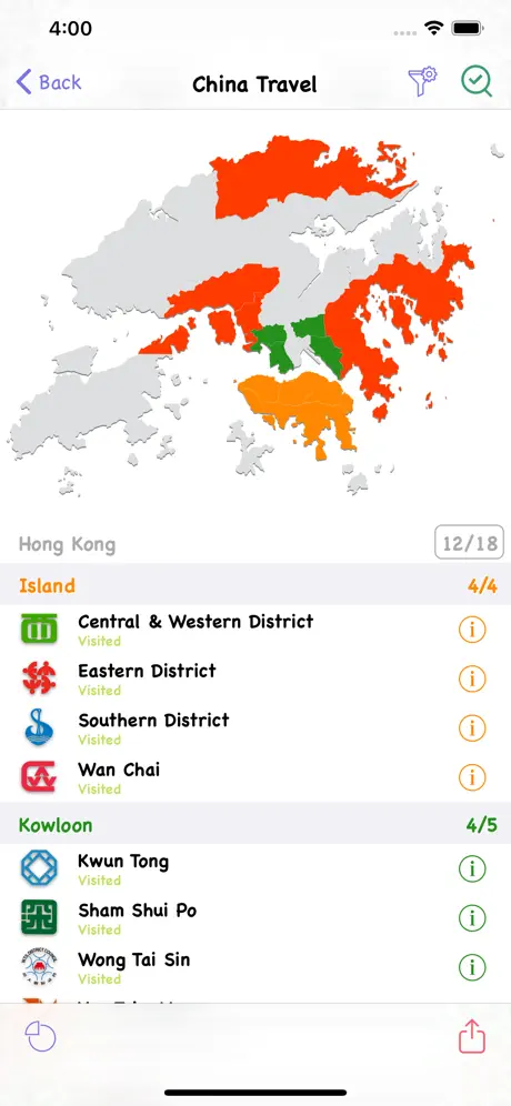 China Travel Map: I Have Been