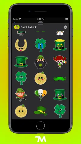 Game screenshot St. Patrick Stickers hack
