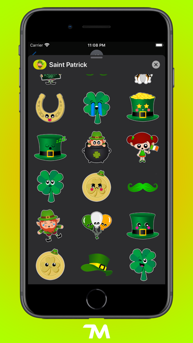 Screenshot #3 pour St. Patrick Stickers