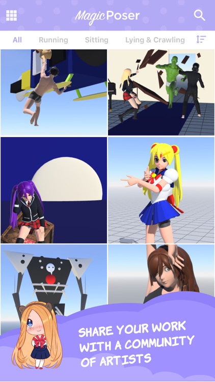 Magic Poser - Art Pose Tool screenshot-5