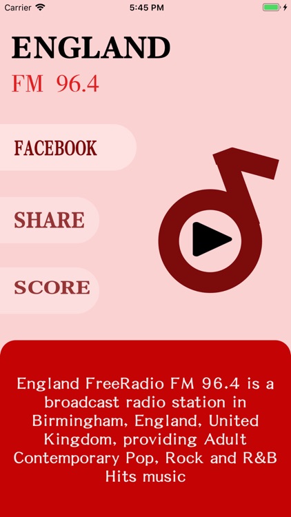 England FM 96.4