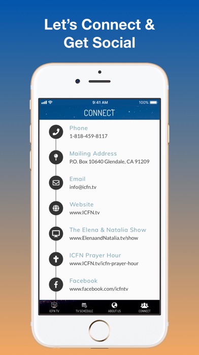 ICFN TV iPhone screenshot 5 - Entertainment app