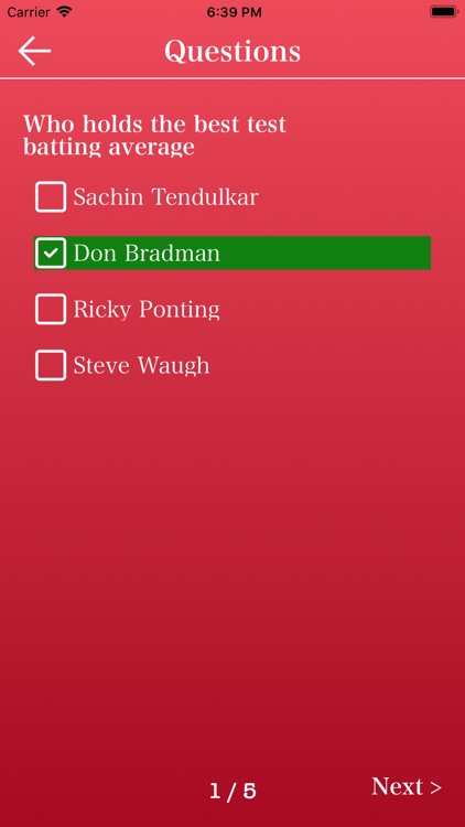 Quiz Related To Cricket screenshot-5