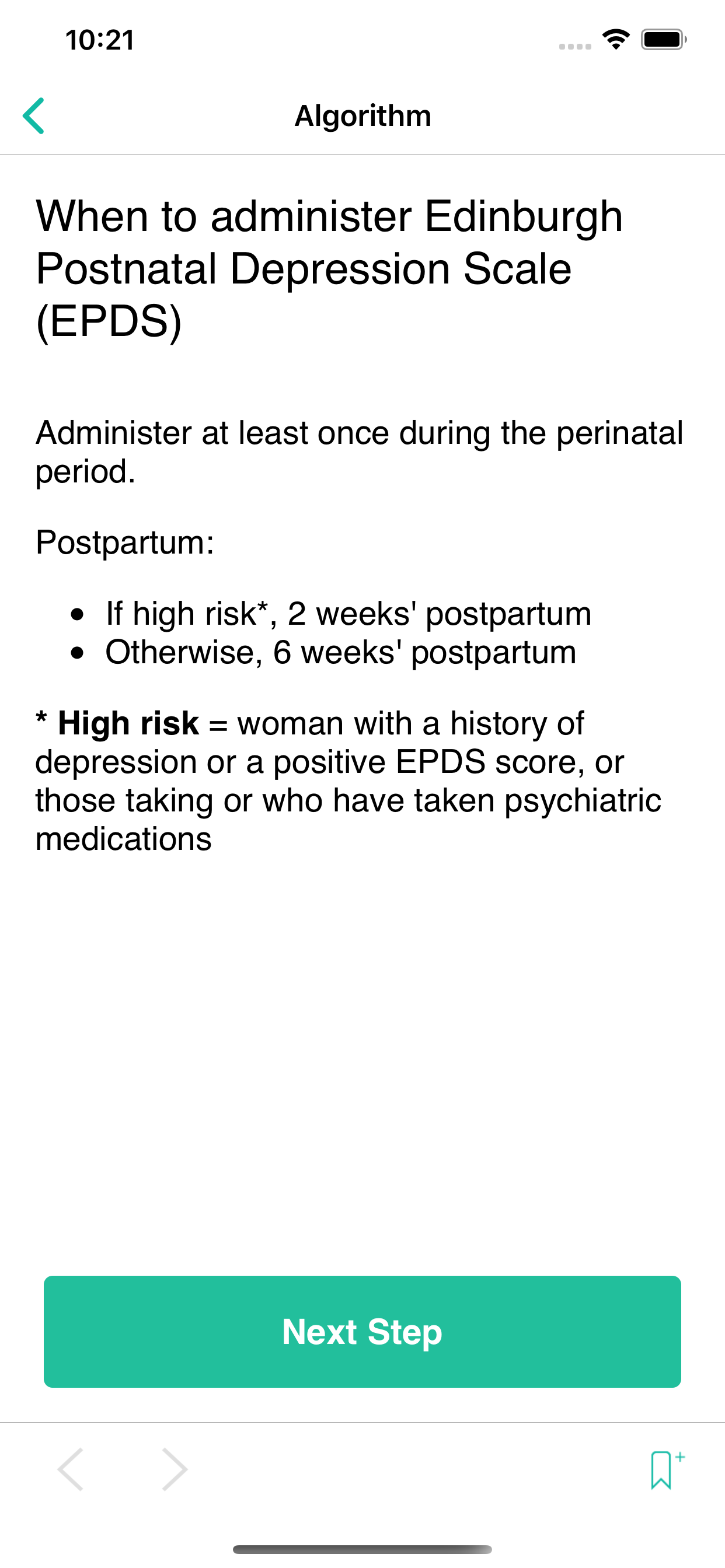 APGO Perinatal Depression