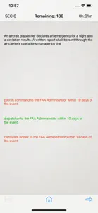 Aircraft Dispatcher Test Prep screenshot #5 for iPhone