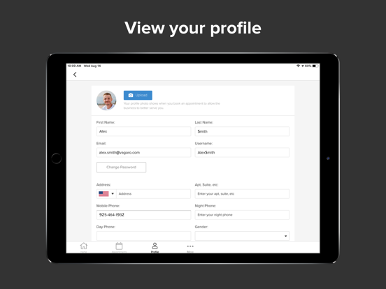 Scout's Barbershop iPad screenshot 5 - Lifestyle app