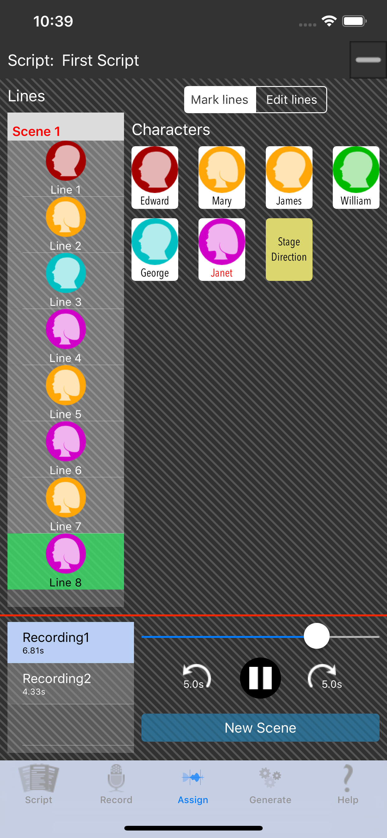ScriptRecorder for LineLearner screenshot 4