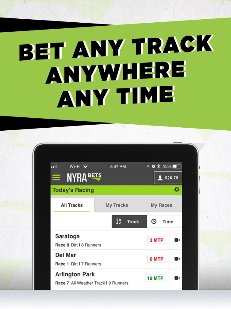 【图】NYRA Bets – Horse Race Betting(截图3) 【图】NYRA Bets – Horse Race Betting(截图3)