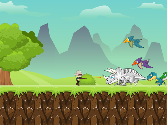Screenshot #5 pour Jurassic 2D: Dino Platformer