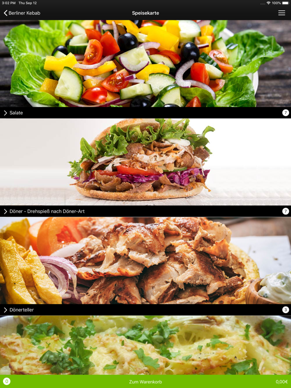 Screenshot #5 pour Berliner Kebab Bielefeld