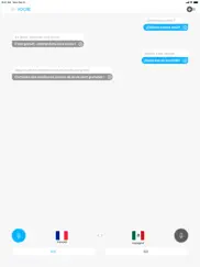 traduire la voix et le texte iPad Captures Décran 4