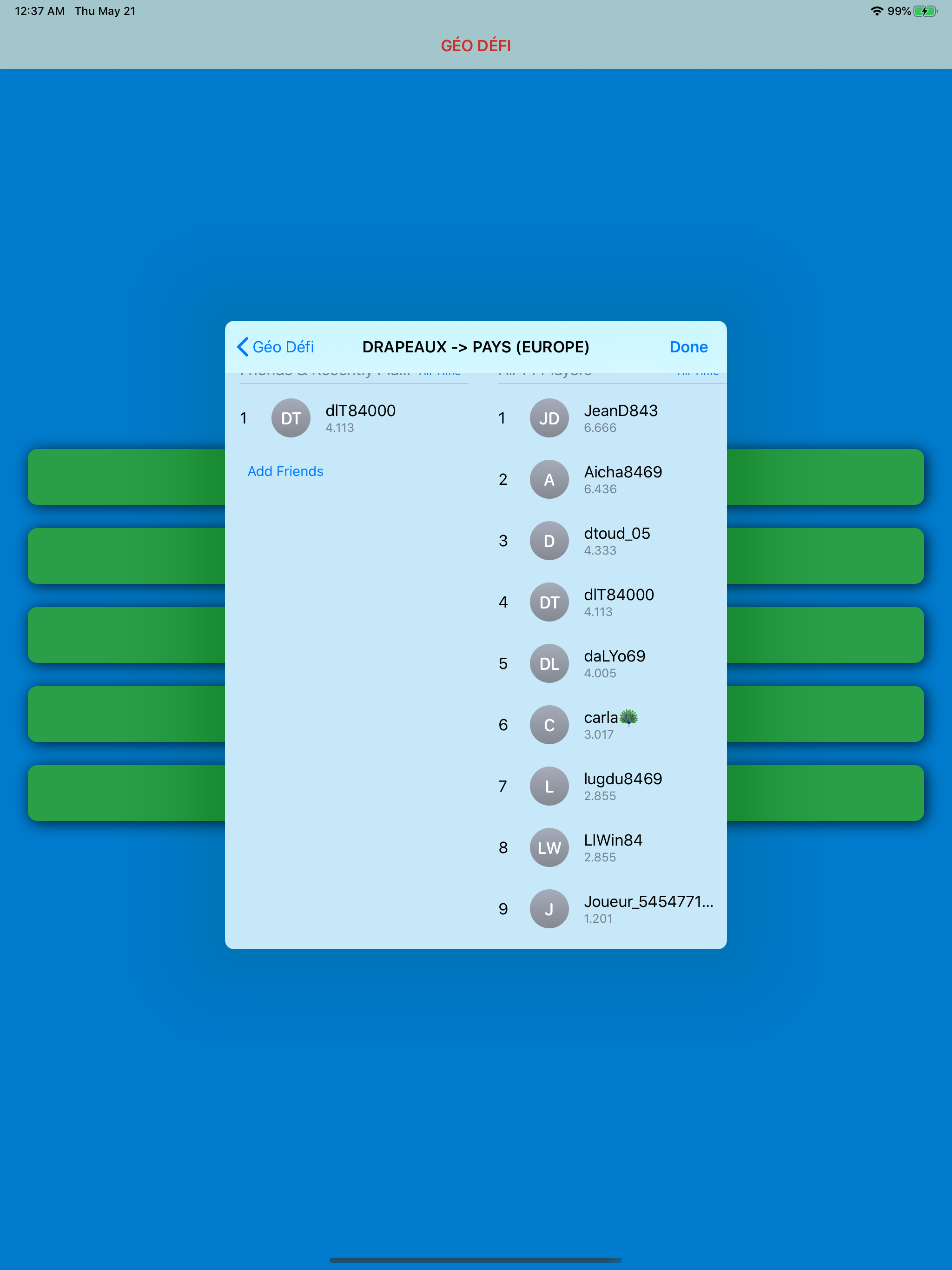 Géo Défi screenshot 17