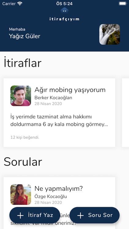 itirafçıyım
