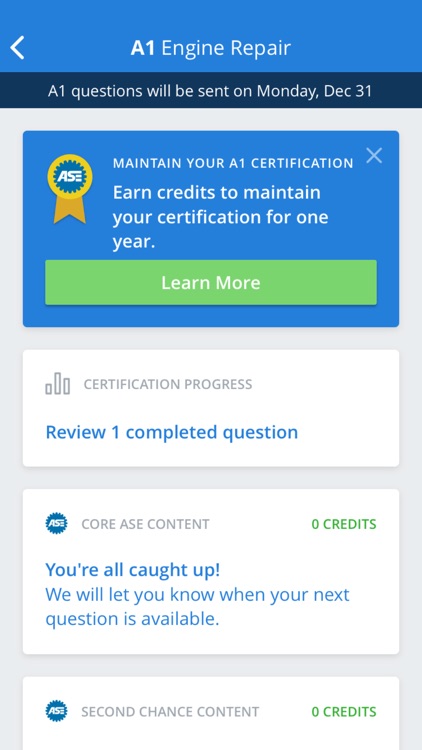 ASE Renewal App