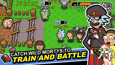 Rick and Morty: Pocket Mortys Screenshot