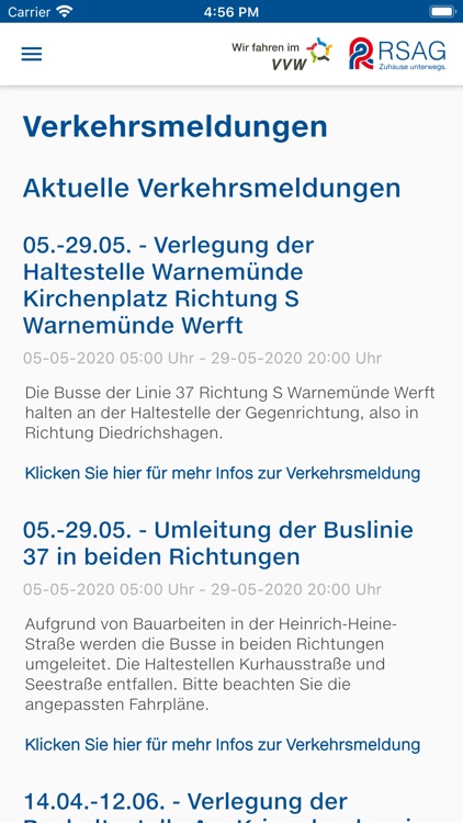 RSAG Fahrplan screenshot-5