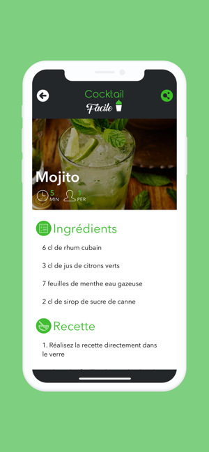 ‎Cocktail Facile & Détox Capture d’écran