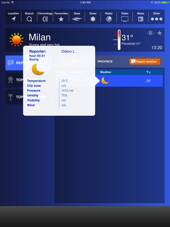 Meteo HD - by iLMeteo.it