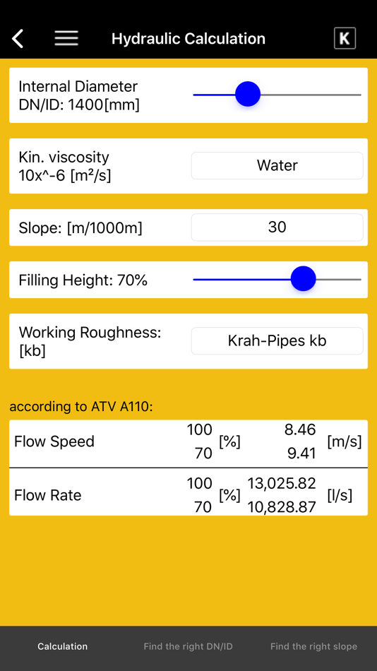 #2. KRAH Pipe Calculation (iOS) بواسطة: Krah GmbH