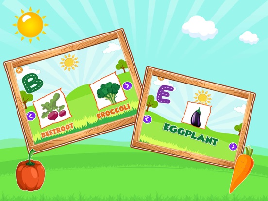 Screenshot #4 pour Apprendre Légume Alphabet Jeux