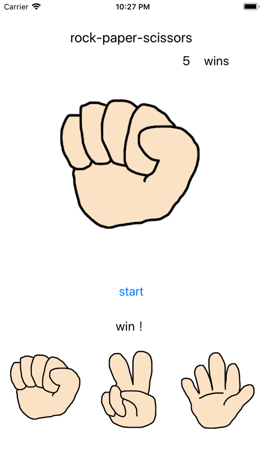 rock paper scissors - killtime (iOS) 由: Taiga Ooguchi rock paper scissors - killtime (iOS) 由: Taiga Ooguchi