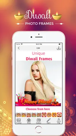 Game screenshot Diwali Photo Frames Deluxe hack