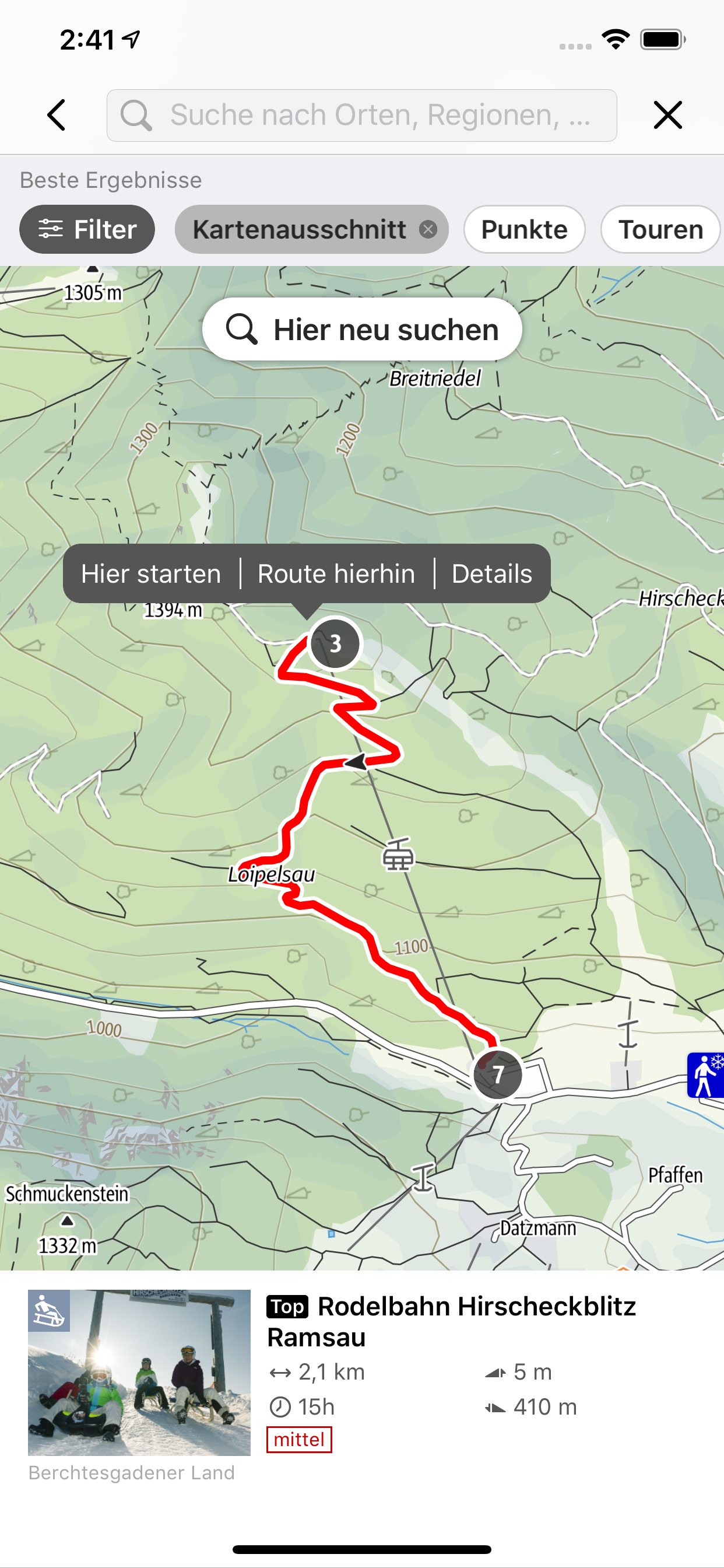 Berchtesgadener Land Touren