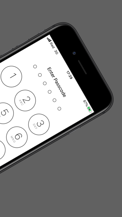 Document scanner: create PDF iPhone screenshot