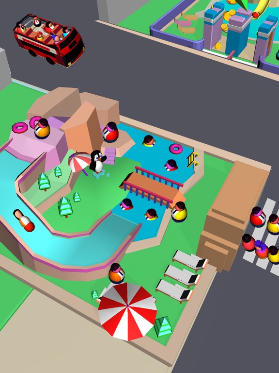 Water Park Tycoon iPad screenshot