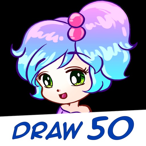 Draw 50 Anime Manga Lessons icon