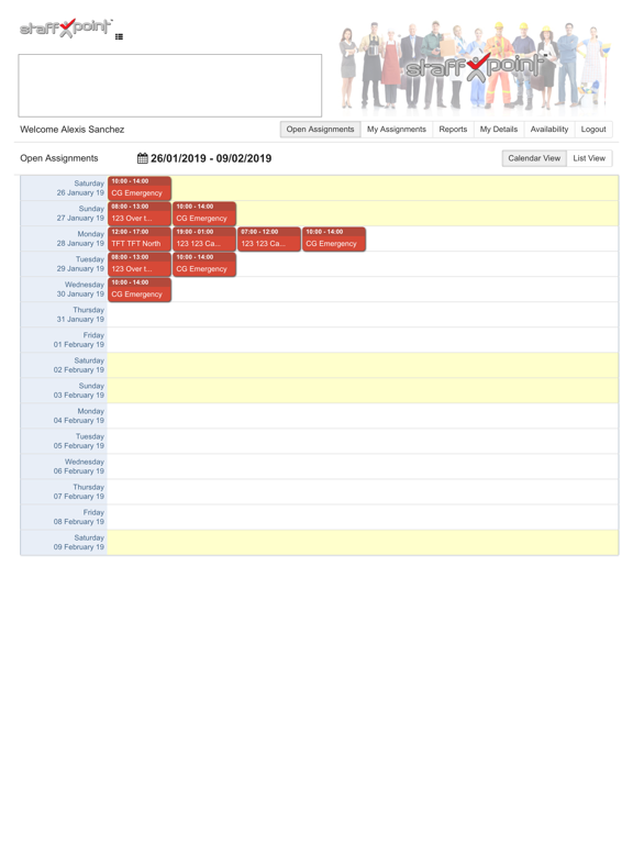 Staffpoint Mobile screenshot 3