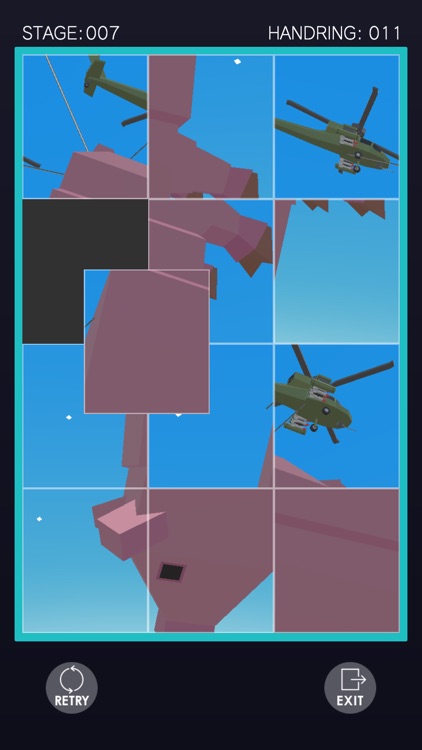 Moving picture puzzle