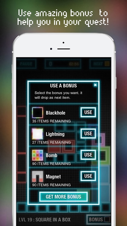 Light Fields Block puzzle Glow screenshot-4