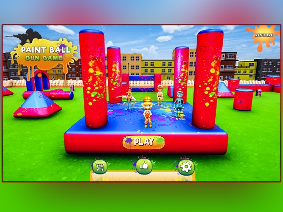 Paintball Games: Shooting 3D iPad screenshot