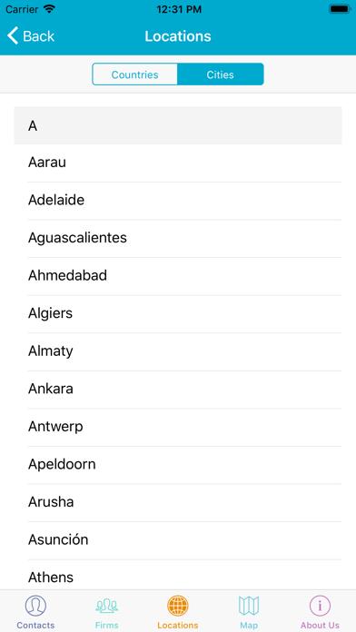 Russell Bedford Directory Screenshot