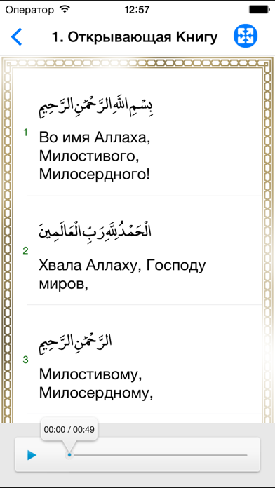 Screenshot #3 pour Коран с переводом смыслов