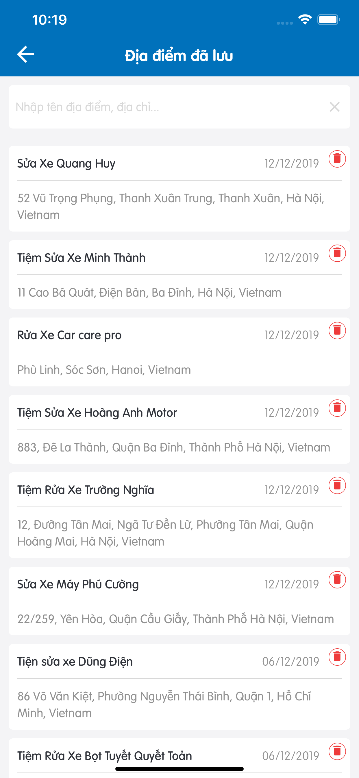 Moga - Tìm địa điểm sửa xe screenshot 4