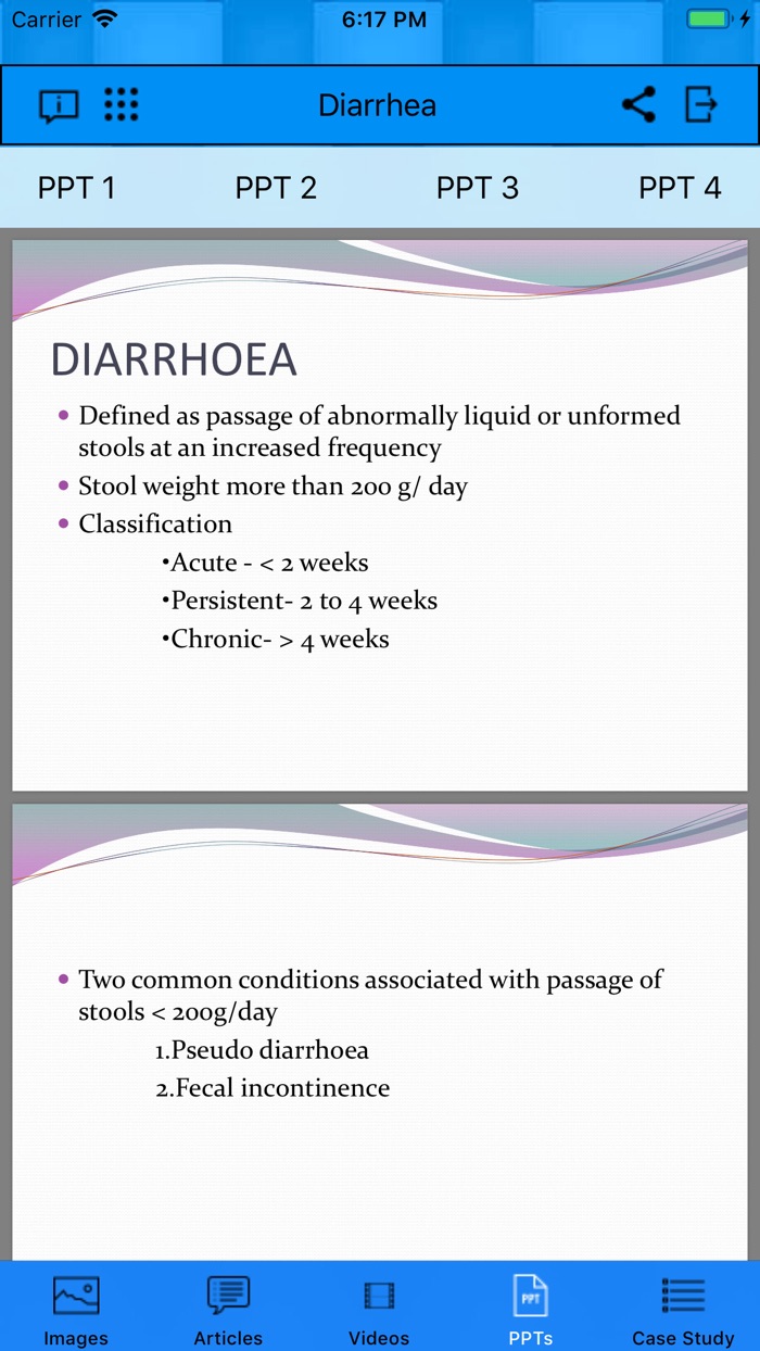 Diarrhea