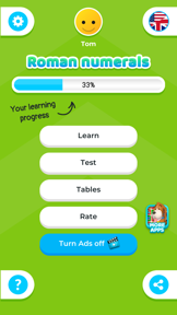 Roman Numerals & Numbers screenshot